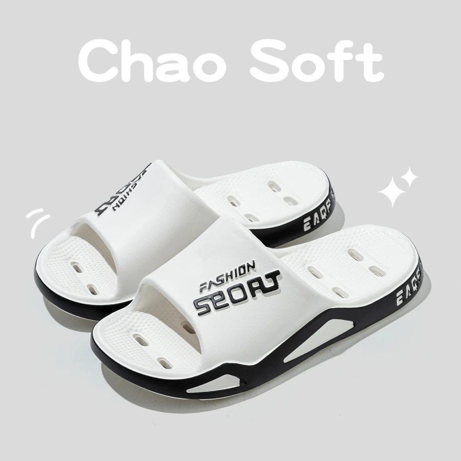 

Летние женские тапочки, однотонные домашние тапочки на мягкой подошве, противоскользящая мужская уличная модная крутая обувь для пары, большой размер