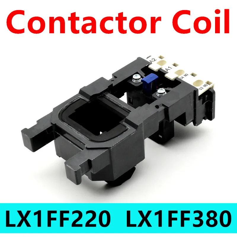 LX1FF220 LX1FF380 LX1FF110 220V 380V 110V 440V AC Contactor Voltage Control Coil For LC1F150 LC1F115 NC2-150 LX9F Contactor Coil
