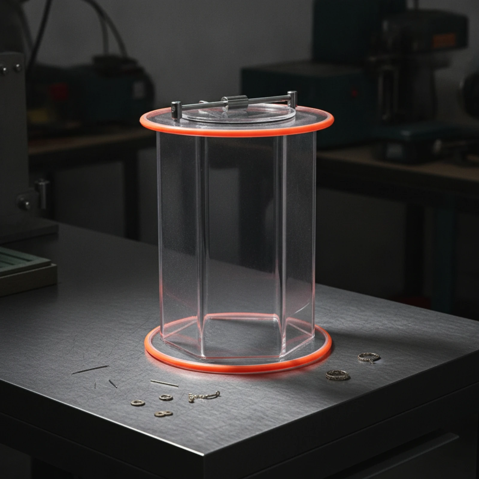 Polishing Machine Reversible Jewelry Polishing Tumbler Rotary Tumbler with Timer Bidirectional Rotation for Repair Shops