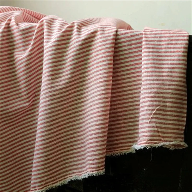 140x50cm Vintage Spring Red St - огляд і ціна Linen Table Runner