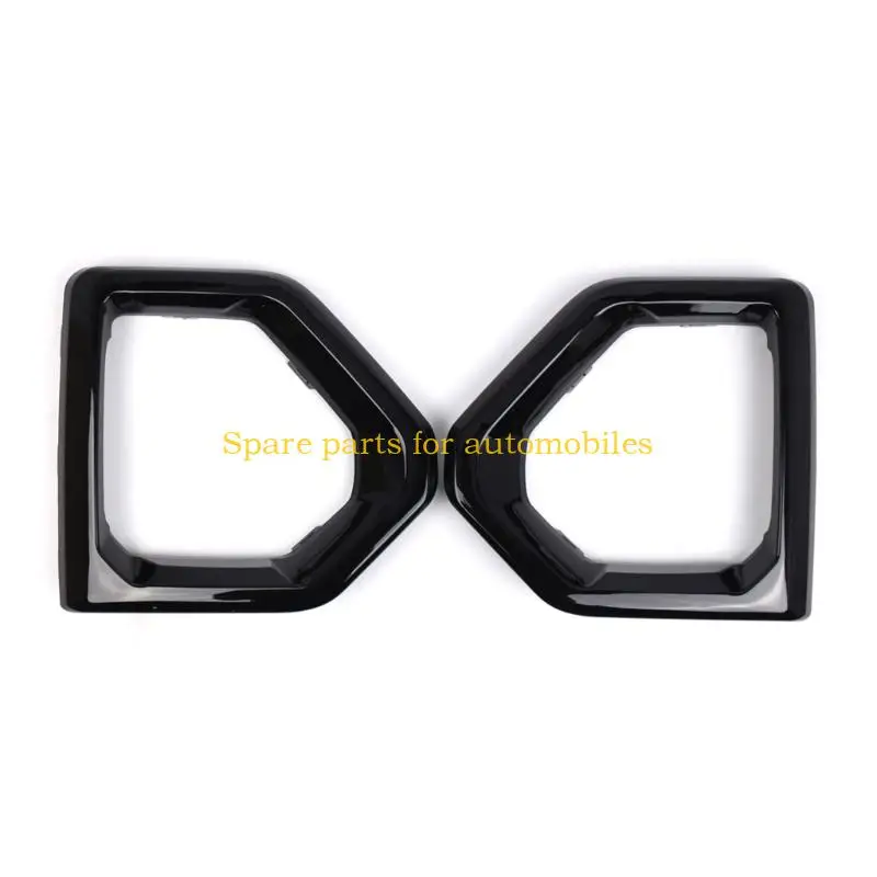 

H58F 84176752 84176753 Stylish Fog Lamp Frames Front Fog Light Outer Bezel Cover Set