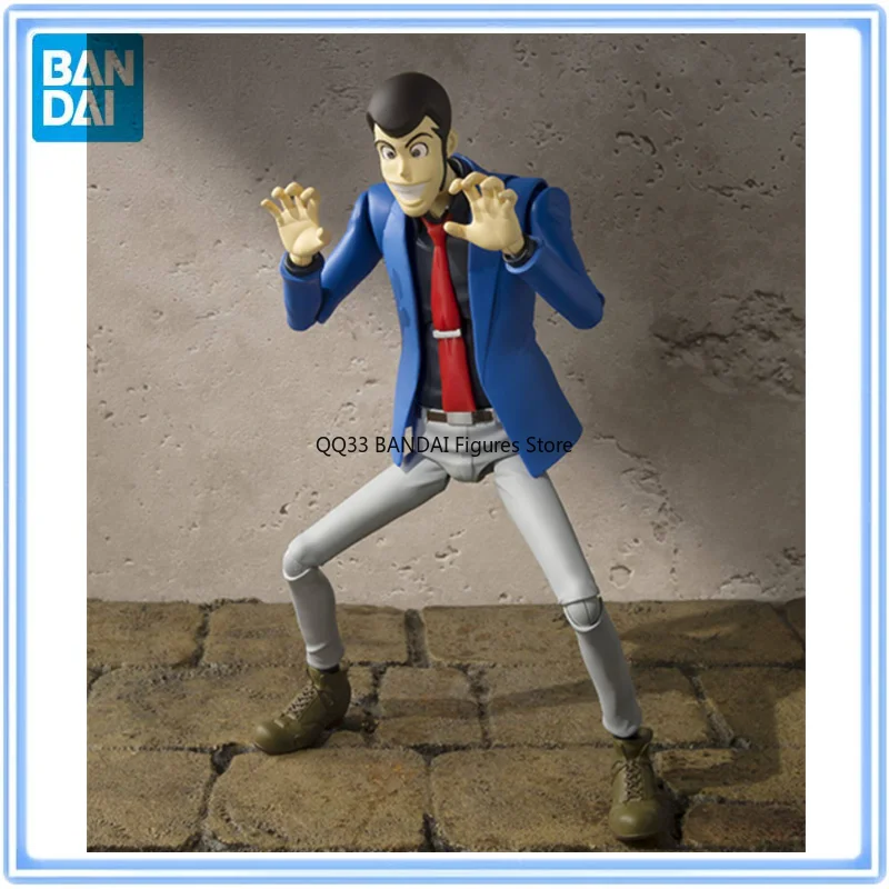 

Bandai Original SHFiguarts Lupin III Mine Fujiko Lupin The Third Action Figure Active Joints Model Desktop Ornaments Collectible