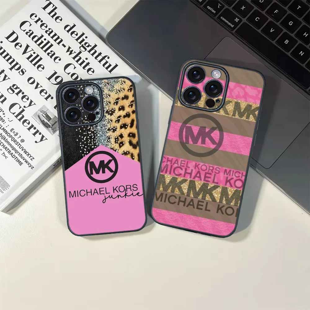 Funda de teléfono M-MicHaEL KorS-S a la moda para iPhone 16 15 14 13 12 11 PRO MAX PLUS Mini TPU suave para la piel