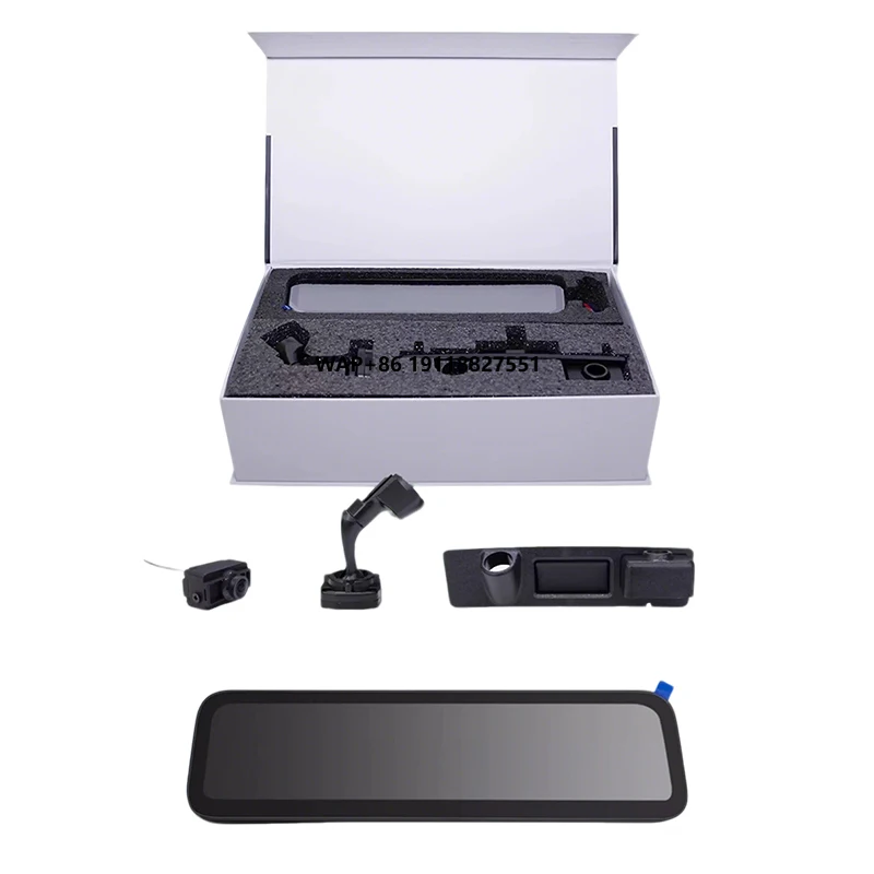 Smart In-Car Streaming Rearview Mirror Dash Cam for  Model 3 / Model Y