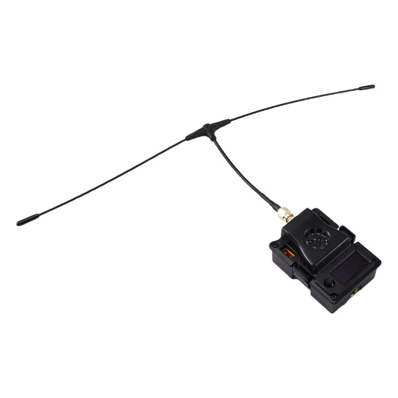 -[No.68 Toy] ELRS 433Mhz High-Frequency ES900 Receiver Head Video Transmitter Cherry Antenna For FPV Racing Drones