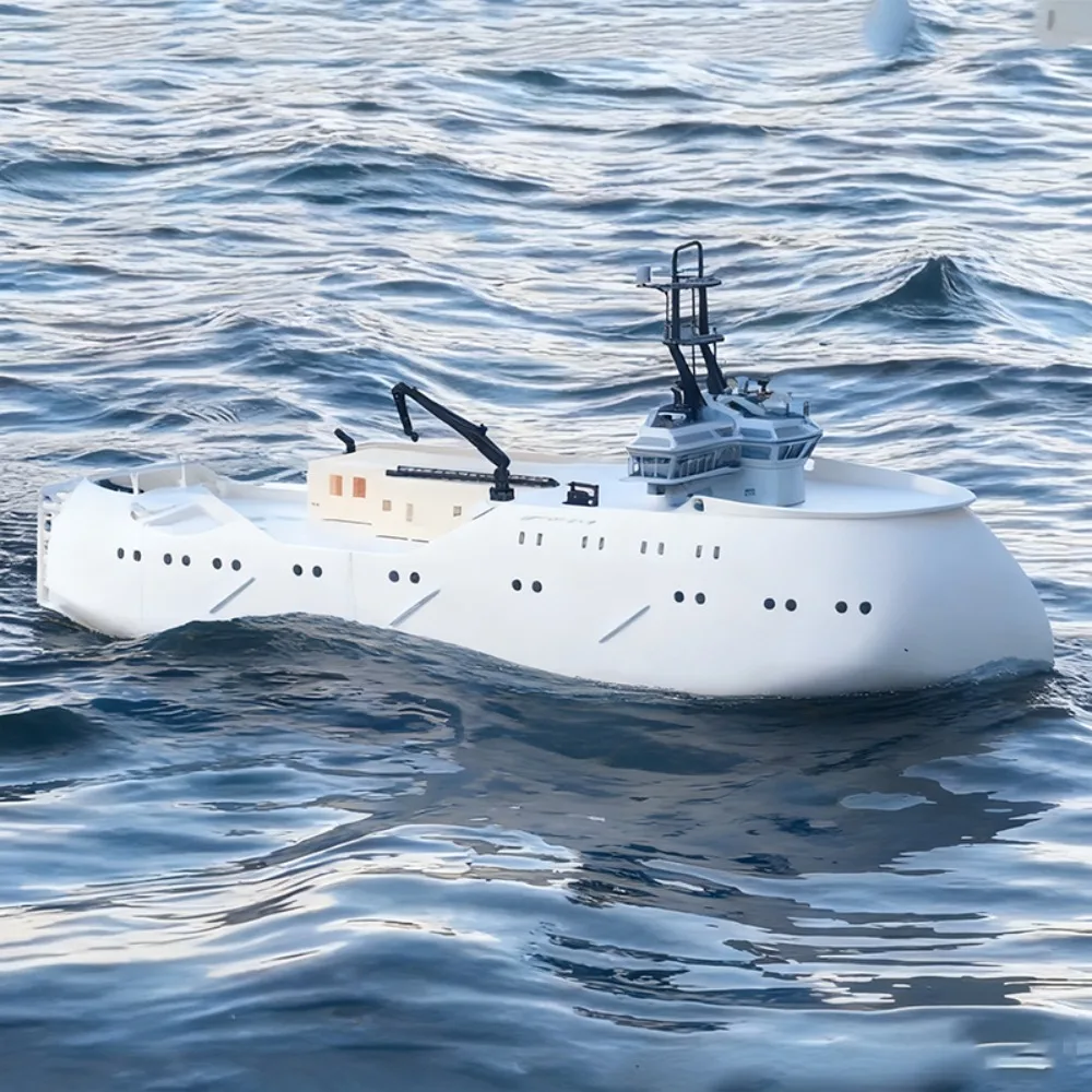 RC قارب 80 سنتيمتر آلية دوران كامل البحرية التحكم عن بعد السفن المزدوج موتور مدفوعة RC Schiffe أطقم منمذجة لعبة السفينة