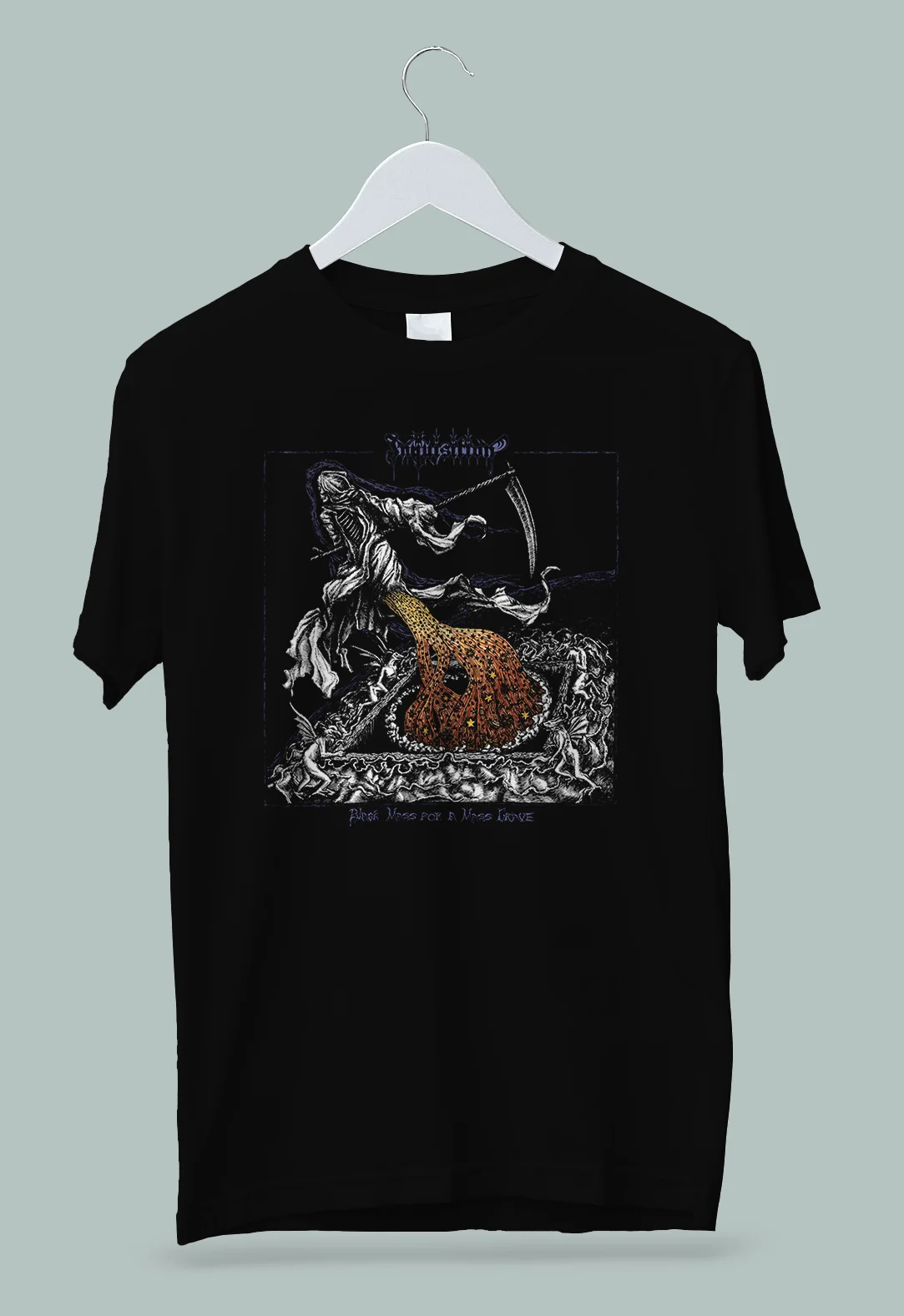 Inquisition Black Mass For A Mass Grave T-Shirt S M L XL 2XL 3XL
