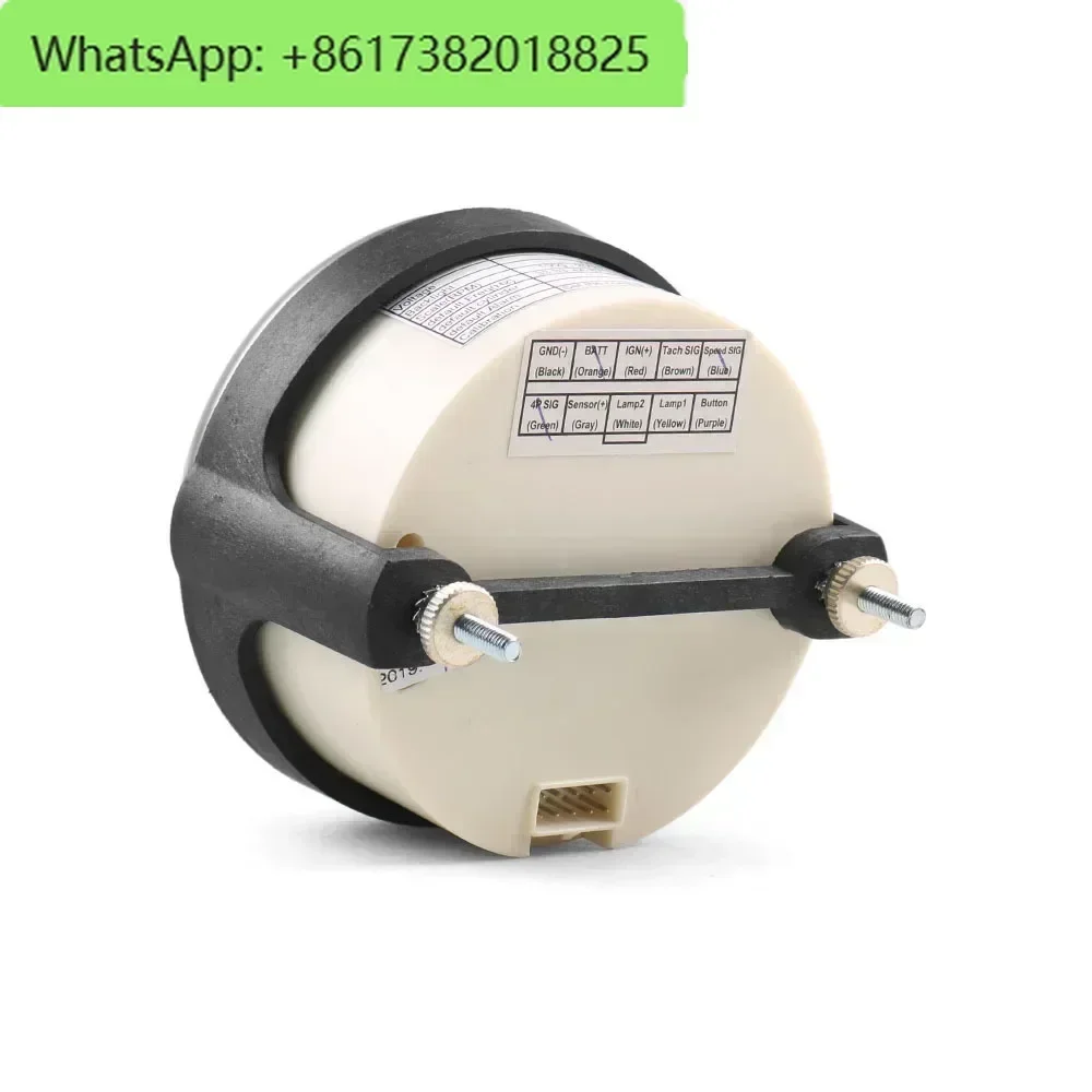 

85MM car modified tachometer 0-8000RPM suitable for 1-8 engine, 12/24V universal for vehicles and ships