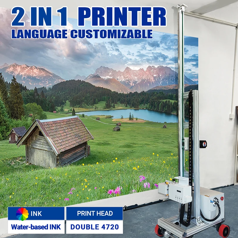 

3D Wall and Ground Inkjet Printer Factory Wall Mural Printer TH-GP900X 2 in1 Eco-friendly Wall and Floor Printing Machine
