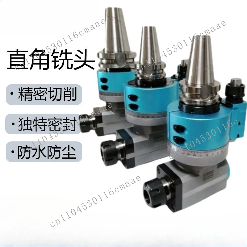 90 degree angle head High precision Bt 30 Bt40 Bt50 Er16 Er20 Er25 Er32 right angle milling head