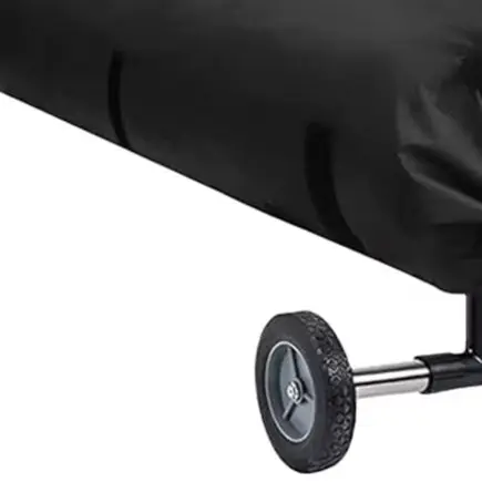 420D Oxford Pool Solar Reel Cover Black Dustproof Storage Bag With Drawstring For Above Ground Swimming Pool Blanket Protection