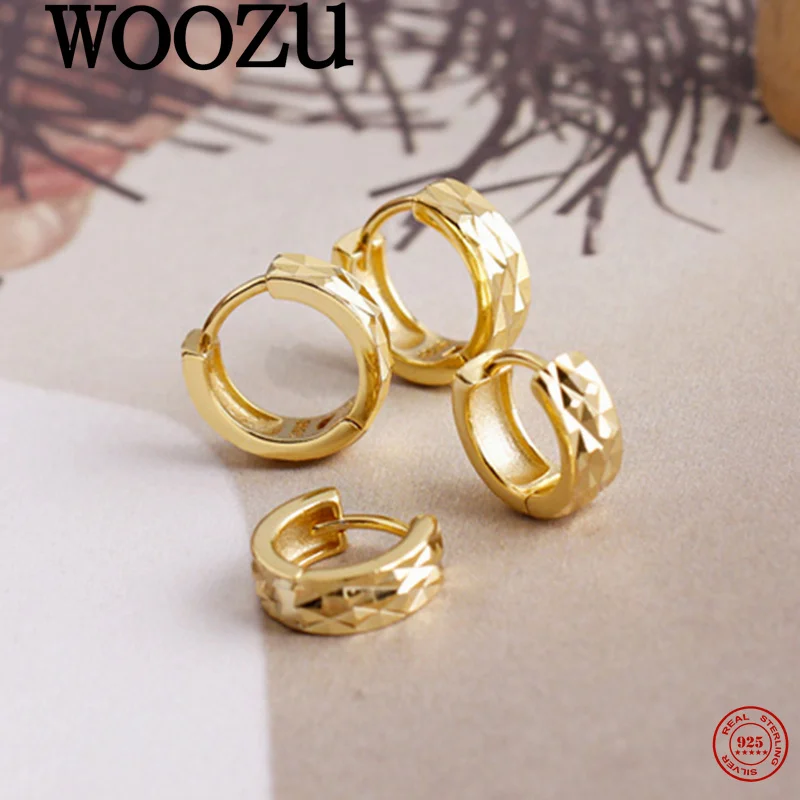 

WOOZU стерлингового серебра 925 пробы, темпераментные роскошные блестящие автомобильные серьги с цветами для женщин, вечерние очаровательные нежные элегантные модные украшения