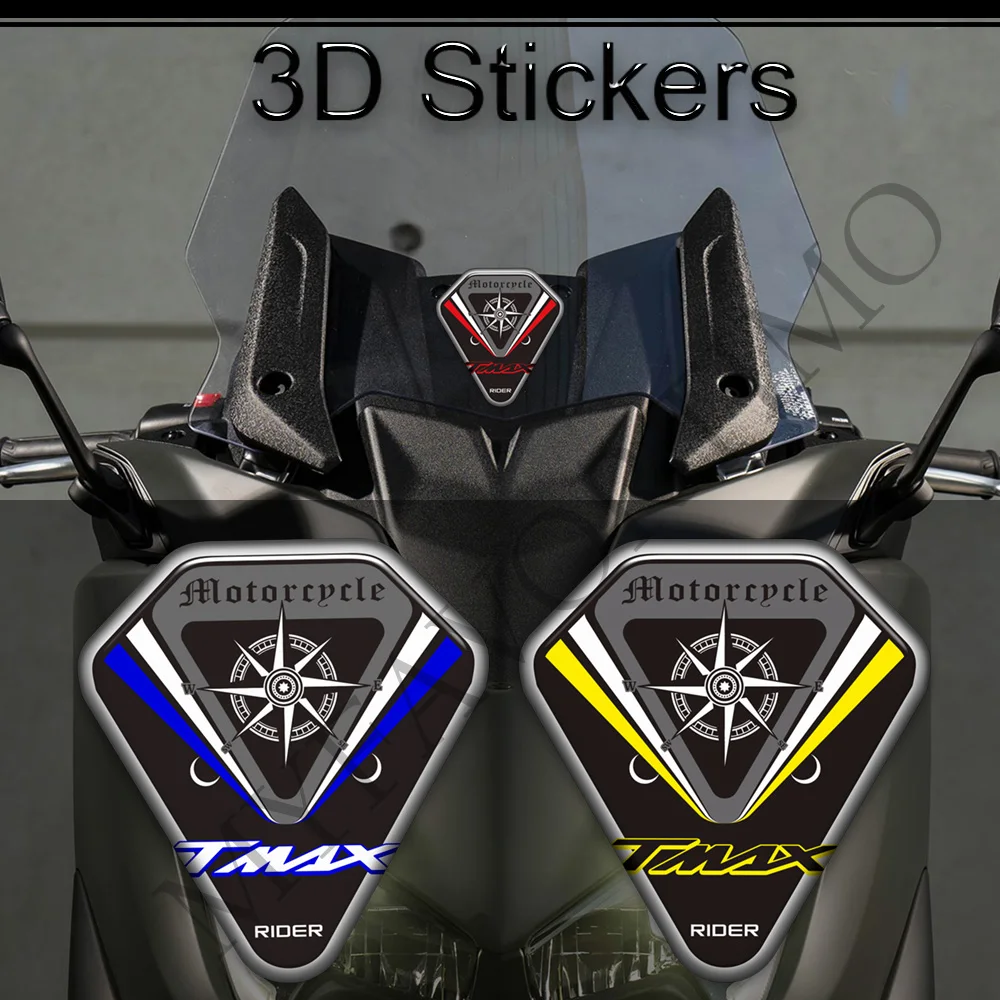 

Windshield Windscreen Screen Wind Deflector For YAMAHA TMAX 400 500 530 560 750 Stickers Decal Scooters Emblem Badge Logo