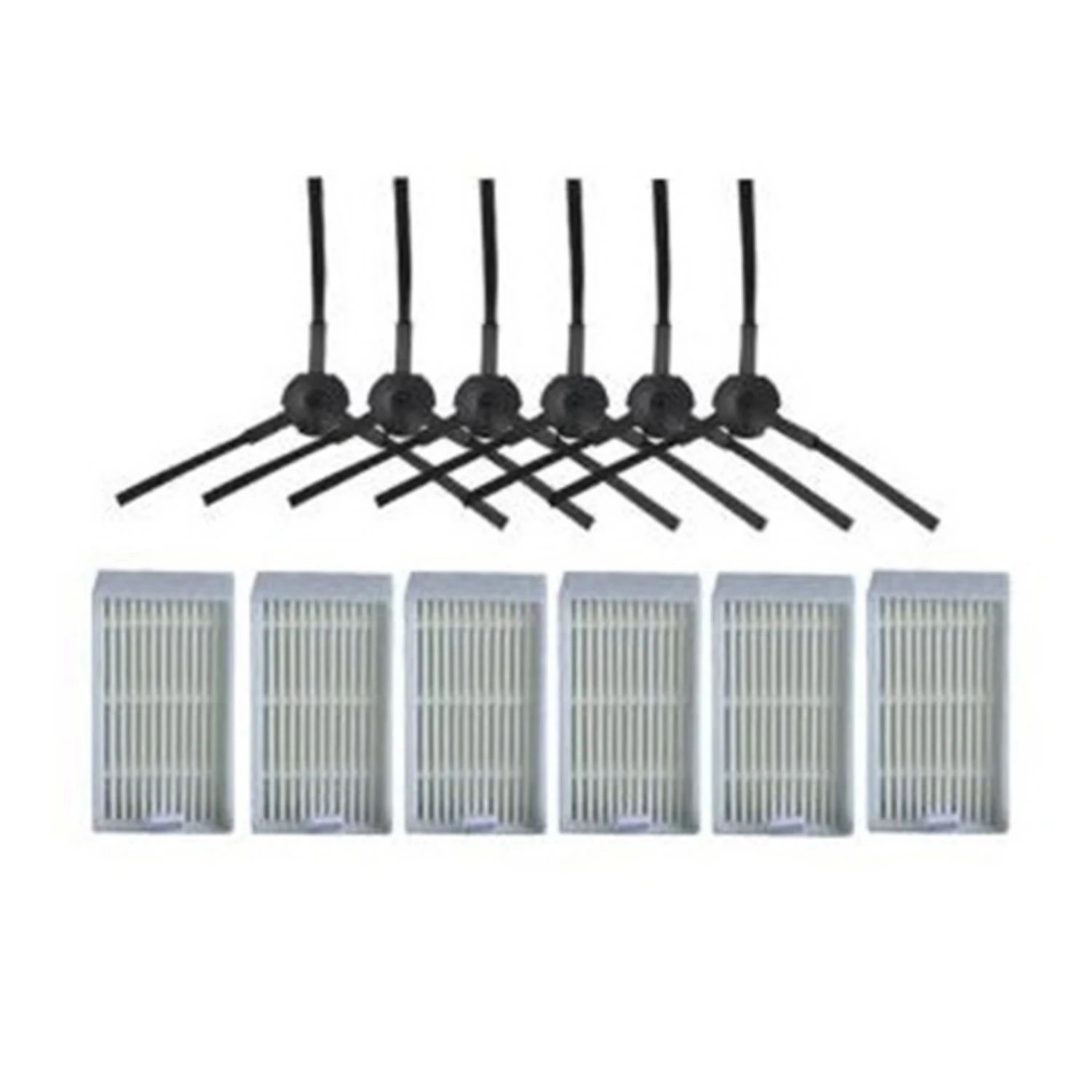 18 قطعة ل V55 برو ممسحة القماش الجانب فرشاة فلتر Hepa ل Ilife V55 برو جهاز آلي لتنظيف الأتربة الرئيسية تصفية التصحيح استبدال #4