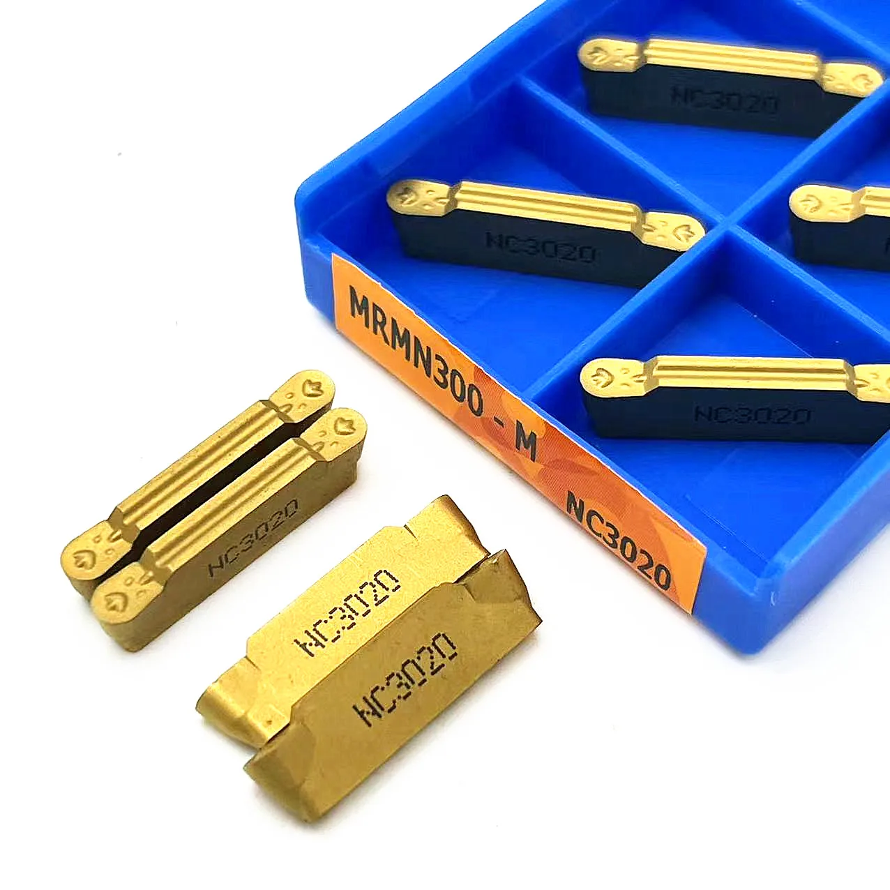 100% originale MRMN300 M PC9030 NC3020 NC3030 lame per scanalature in metallo duro di alta qualità tornio CNC taglierina utensile per tornitura con scanalatura di taglio