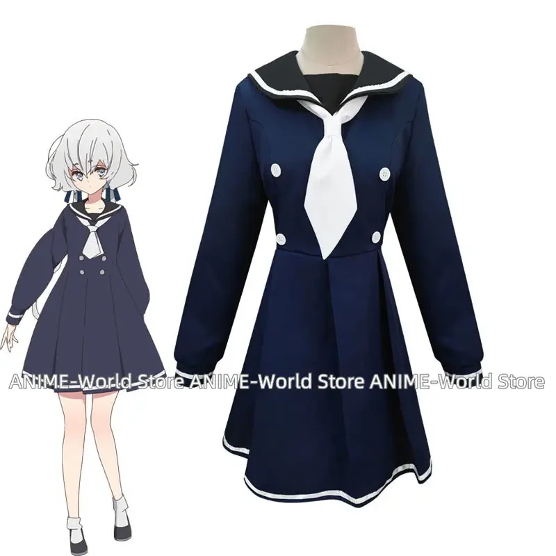 Konno Junko Cosplay Dress Zombie Land Saga Revenge Costume Schoolgirl Sailor Suit Girls JK Uniform Skirts