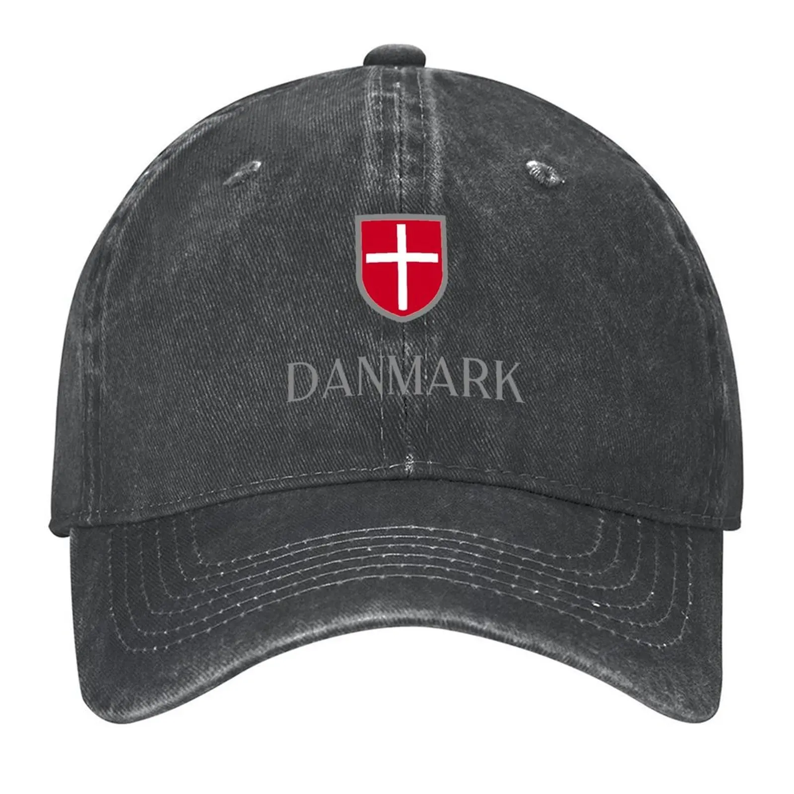 

Danmark Grey 2 Baseball Cap Uv Protection Solar Hat Fishing cap sun hat summer hat Men's Baseball Women's