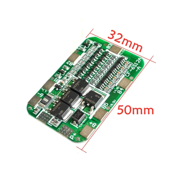 Boyi Technology 6S 22V 24V 15A Power Tools Solar Lighting 18650 Li-ion Battery Protection Module BMS