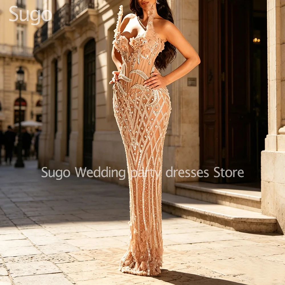 

Customized New In Luxury Long Evening Dresses for Special Occasions Floor-Length Sweep Train Women Gala Prom Party Gowns 2026