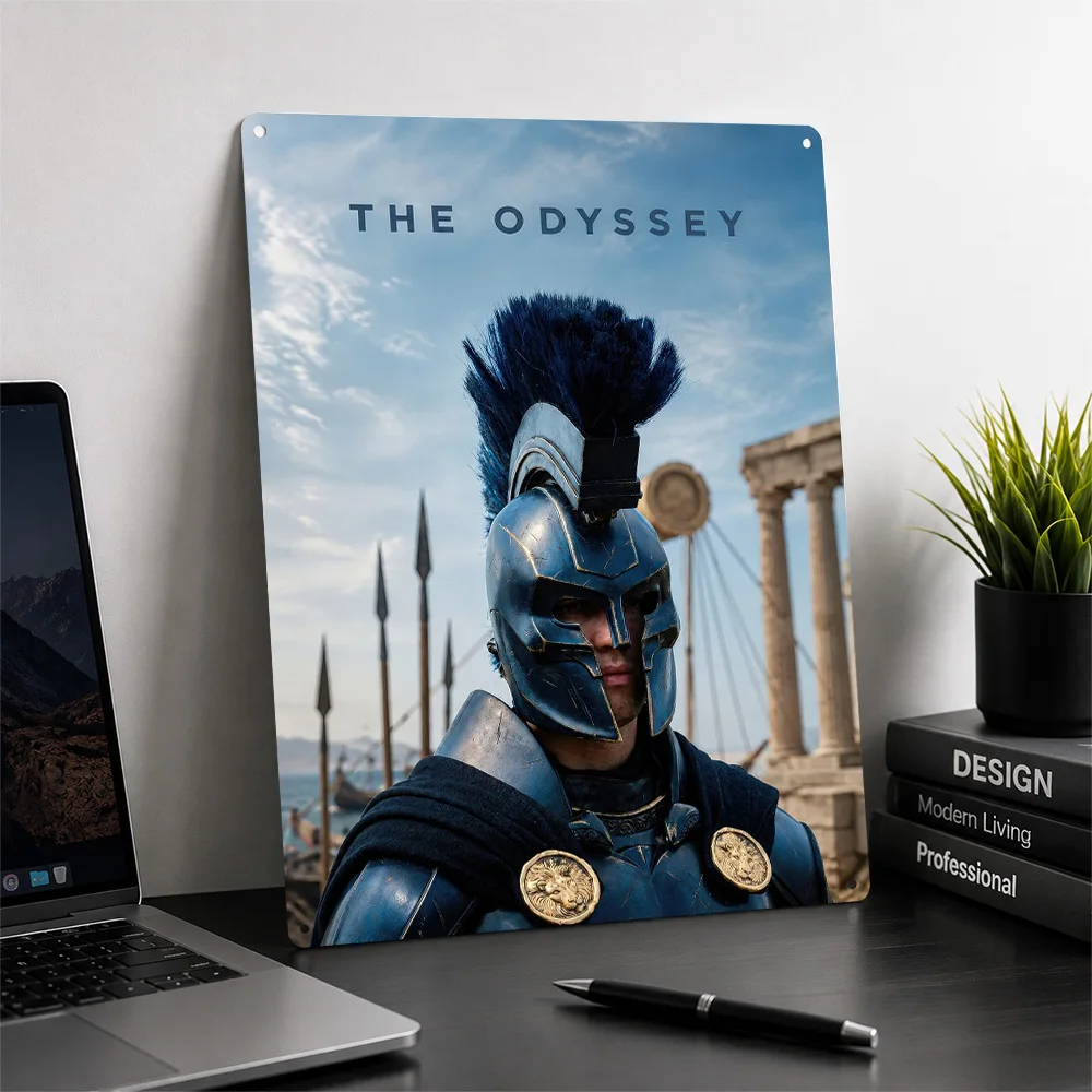 The Odyssey Agamemnon Poster Cinema Wall Art Customized Retro Metal Tin Sign for Home Theater Movie Room Man Cave Film Fan Gift