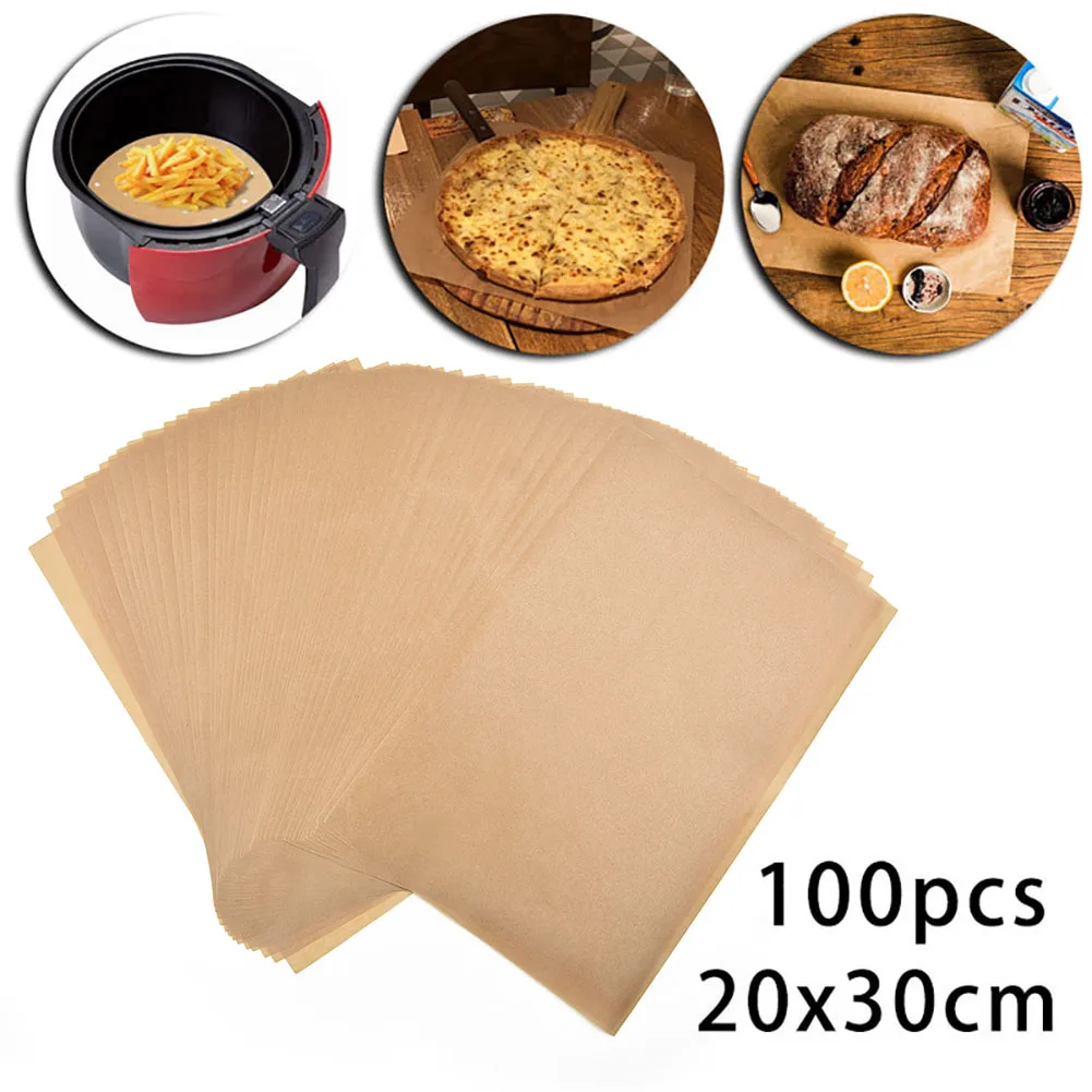 Croissants Baking Paper Cupcakes DIY Kitchen Non-Stick Oil Absorption Rectangle Tool Bread Unbleached Pastries