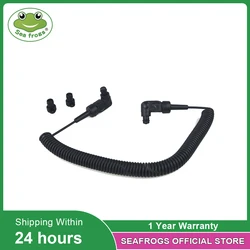 Sea & sea plympus seafrog meikonフラッシュストロボ用同期コード光ファイバーケーブル1m防水ダイビング照明システムアクセサリー