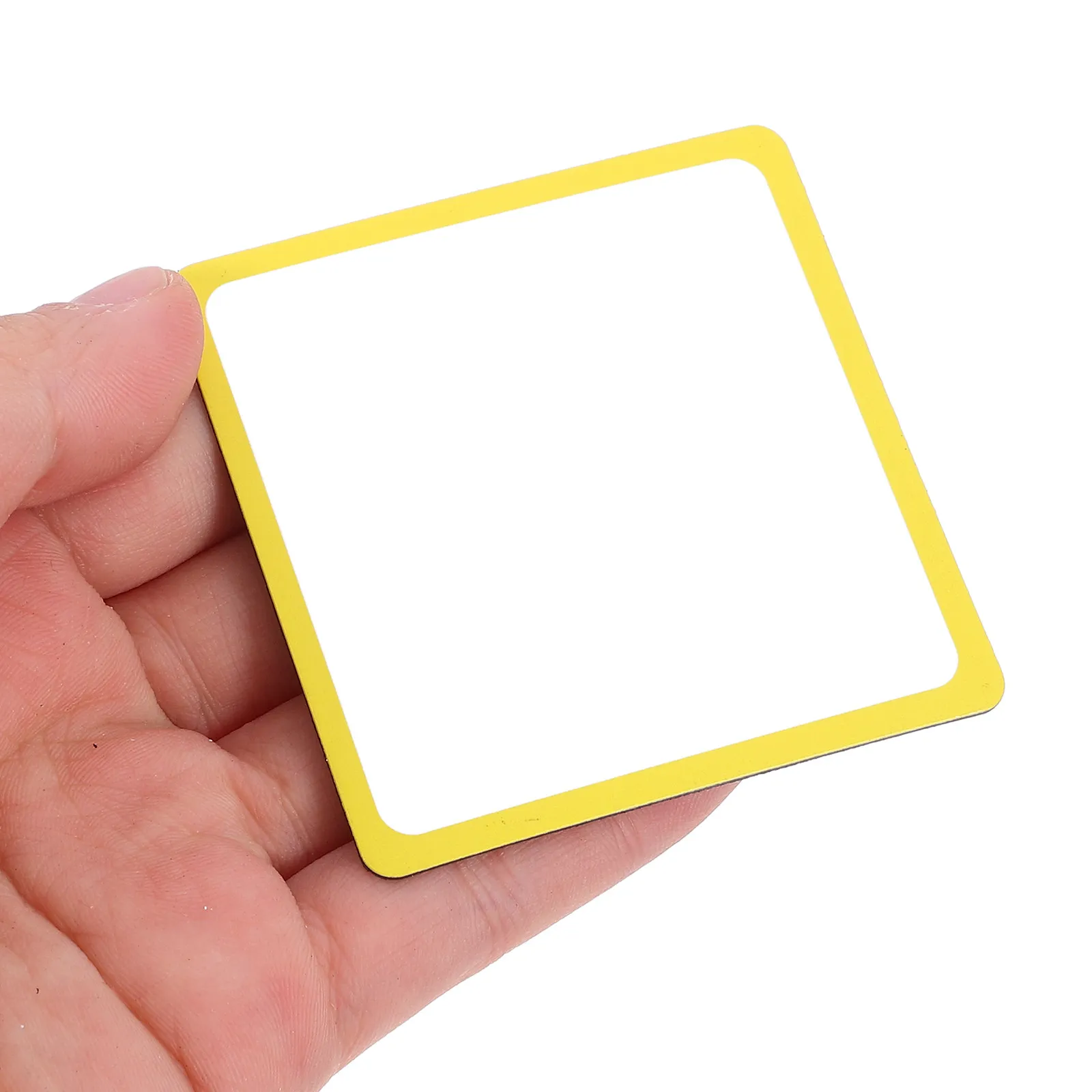 16Pcs Magnetic Whiteboard Labels Dry Erase Compatible Square Shape for Dynamic Environments Magnetic Name Tags Dry Erase Cards