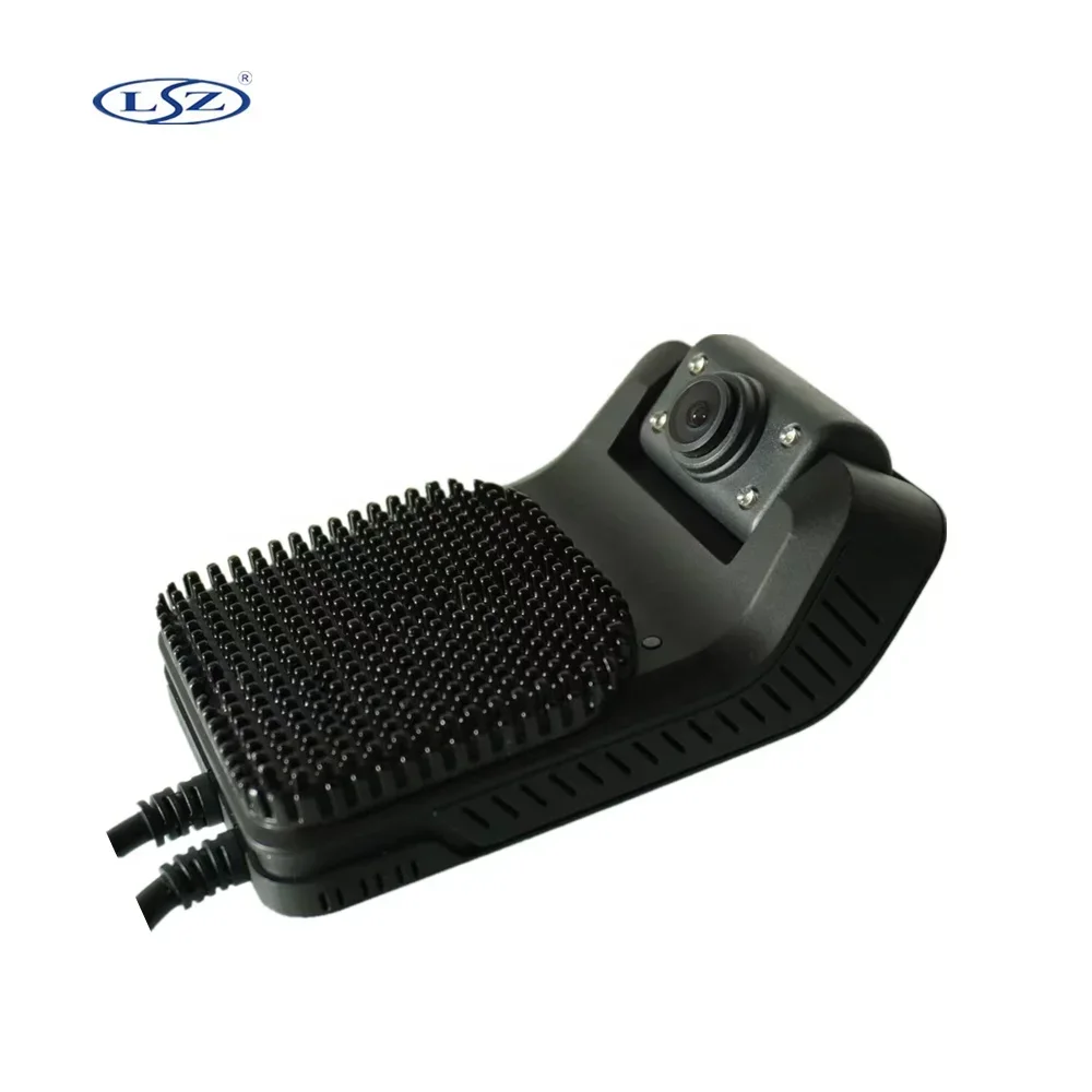 กล้องติดรถยนต์อินฟราเรดมองกลางคืน 1080P พร้อมระบบตรวจสอบระยะไกล 4G กล้องบันทึกหน้า-หลังแบบคู่ พร้อมระบบ ADAS และ DMS