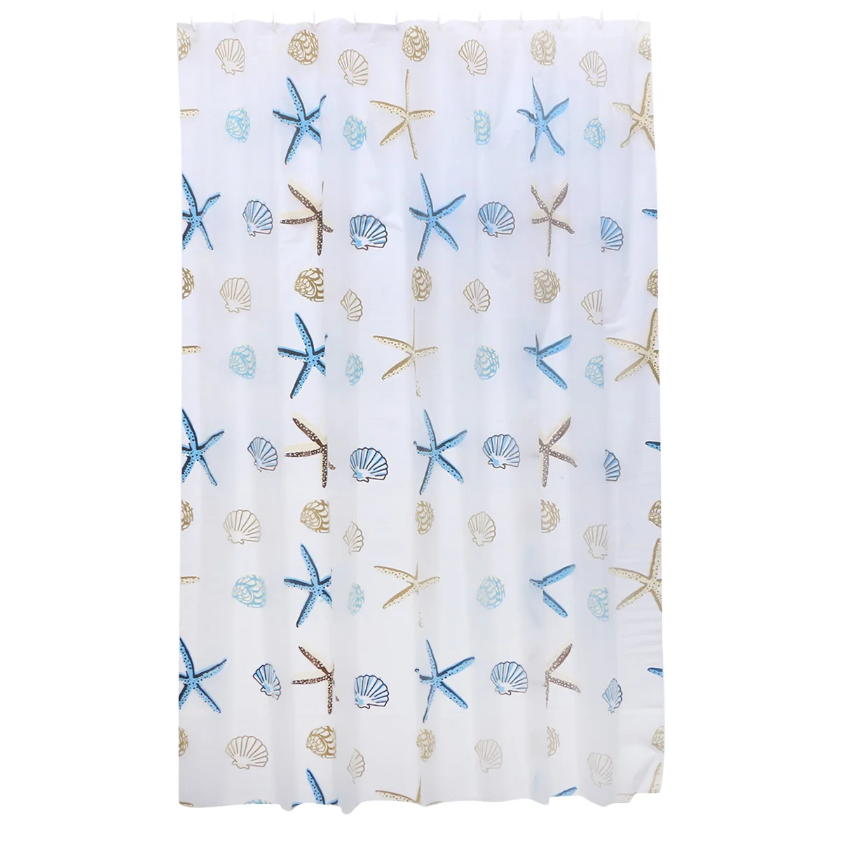 

1PC 180x200cm Bathroom Shower Curtain Waterproof PEVA Partition Curtain Bathing Curtain (Sea Star) waterproof curtain for bathro