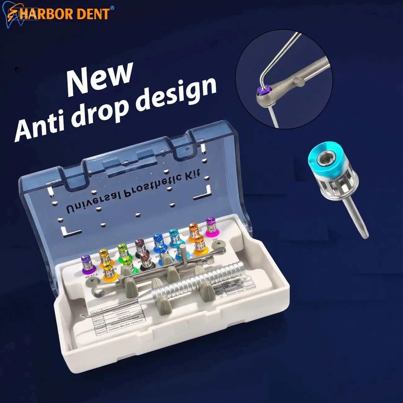 

Новый набор динамометрических отверток для зубных имплантатов с носителем 10-70NCM, драйверы с храповым механизмом, инструменты для восстановления стоматологии