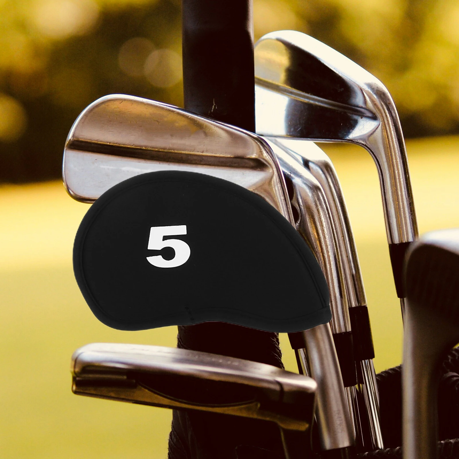 

10 Pcs Golf Club Cover Covers Replacement Driving Iron Protection Accessories Putter Driver Head