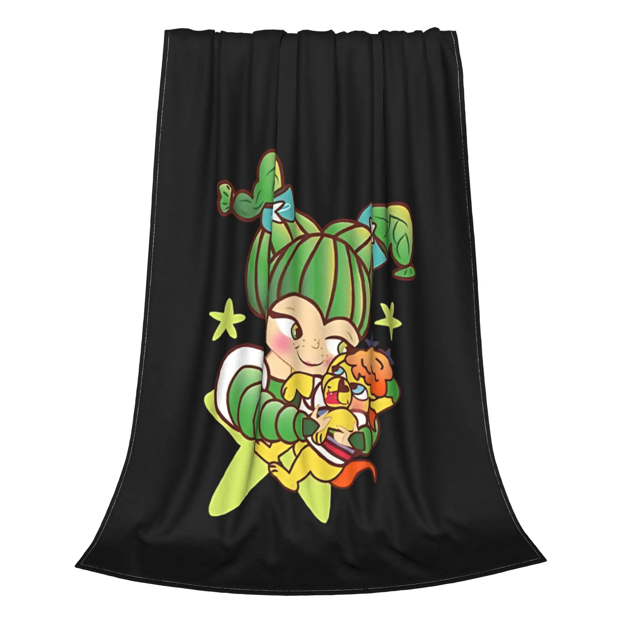 1PC Home Cute Room Decor Cute Fantasy Blanket Throw Blanket R-Rainbow Brite Novelty Warm Blanket All Season