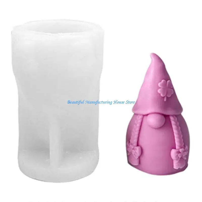 

E56A Silicone Mold Dwarf Silicone Project Moulds Making Moulds Perfect for Crafting Soaps and Fondant Art