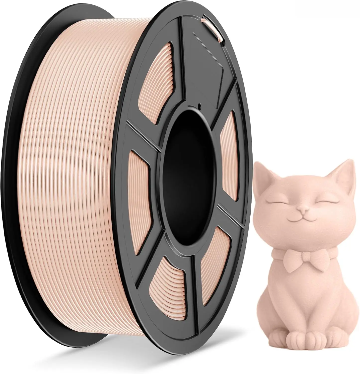 

3D Printer PETG Filament 1.75mm 250g High Precision Strong Toughness Skin Color Wired Tightness Dimensional Accuracy +/- 0.03mm