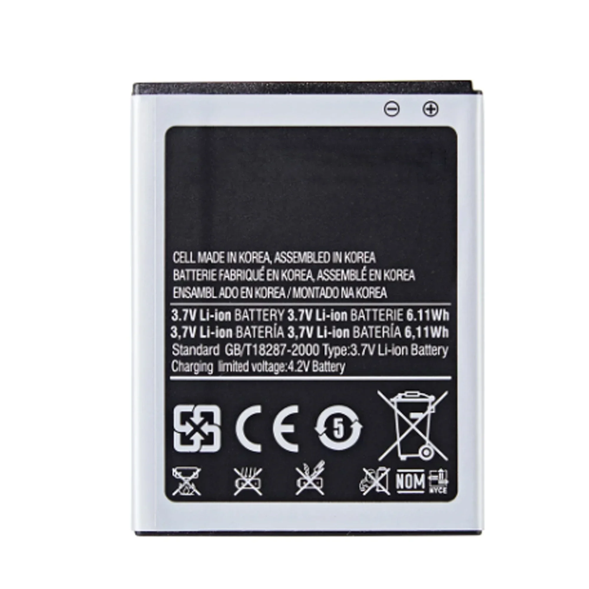 EB-F1A2GBU Battery For Samsung Galaxy S2 i9100 GB/T18287-2000 i9105 i9100G i9188 i9050 B9062 Original Capacity Batteries Bateria