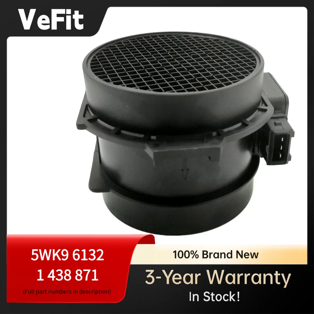 

Датчик массового расхода воздуха MAF 5WK96132 1438871 13621438871 7567451 для двигателя BMW E46 330i E39 530i 3.0L M54