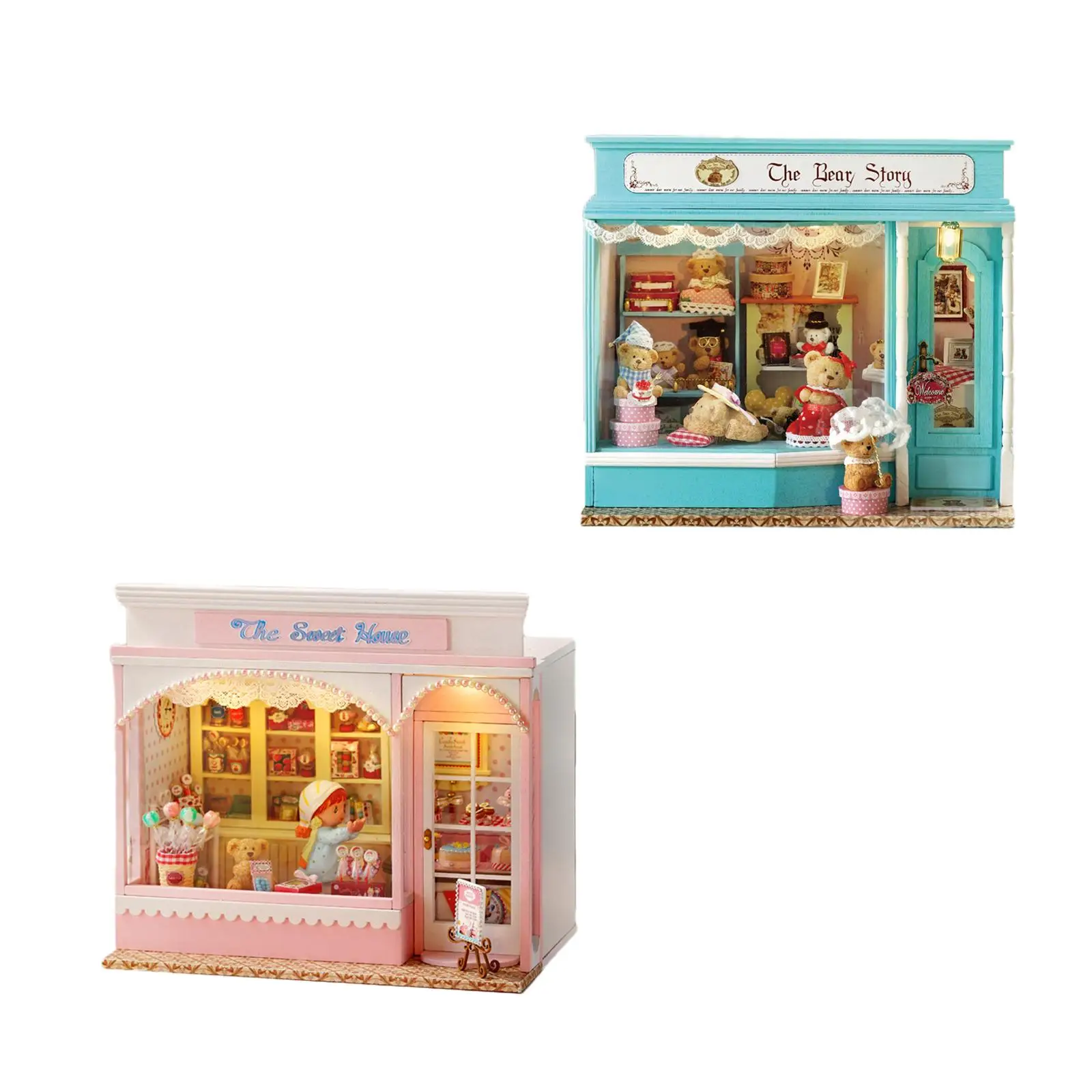 Mini House Kits Handmade Craft Building Model House Kits Handmade DIY Mini House Model for Kids Adults Teens Children Gifts