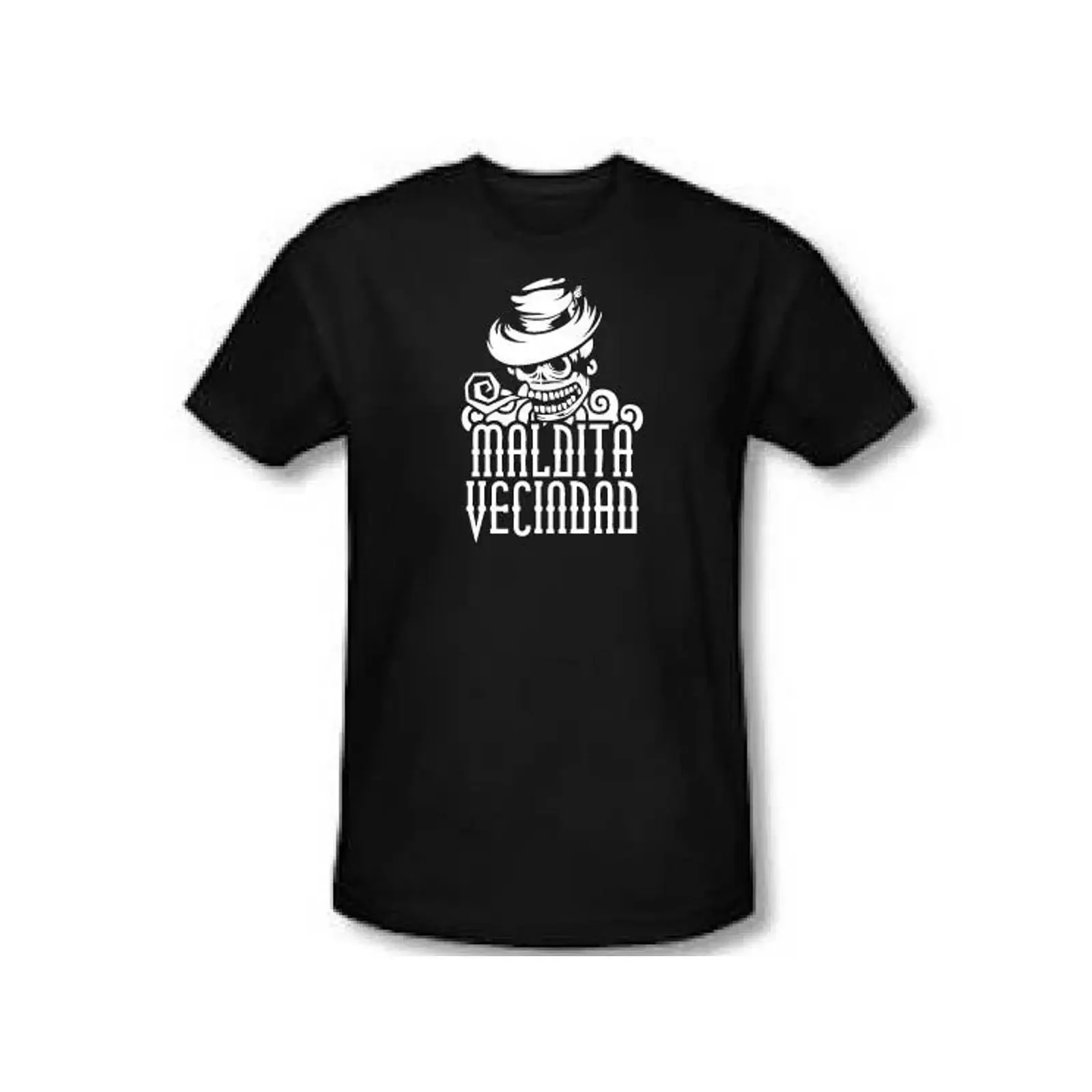 Camisetas vintage de rock español MALDITA VECINDAD, top transpirable lavado para uso diario, elegante y suave con gráficos para hombre