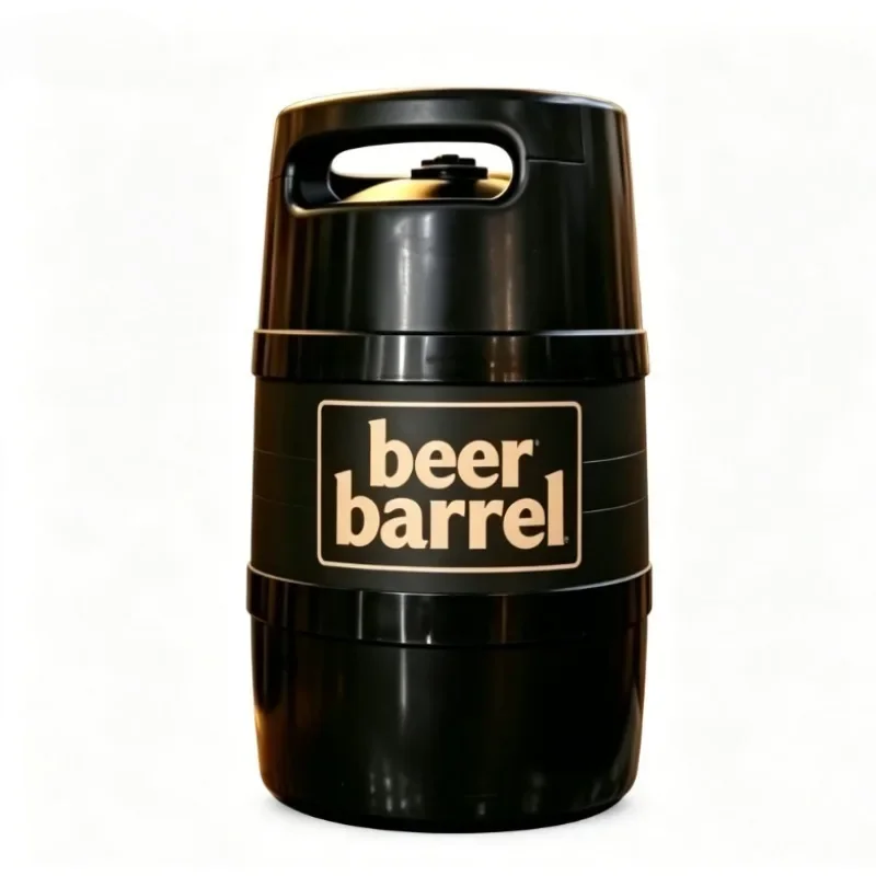 Beer Keg 3L 5L Portable Plastic Draft  Mini Home Brew Beer Barrel No CO₂ Required With High Barrier Inner Bag For Party Camping