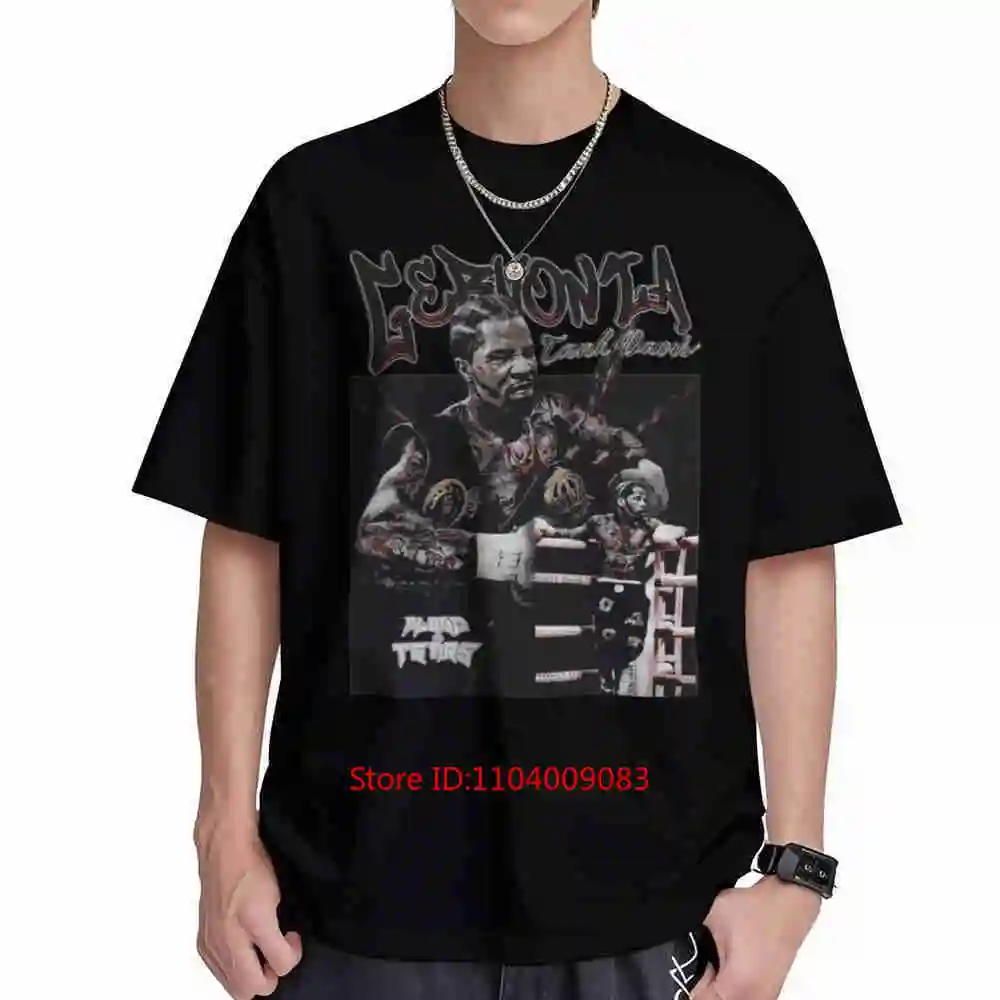 Gervonta Tank Davis Boxing Vintage Washed Short Sleeve Tee 100% Cotton T-Shirt