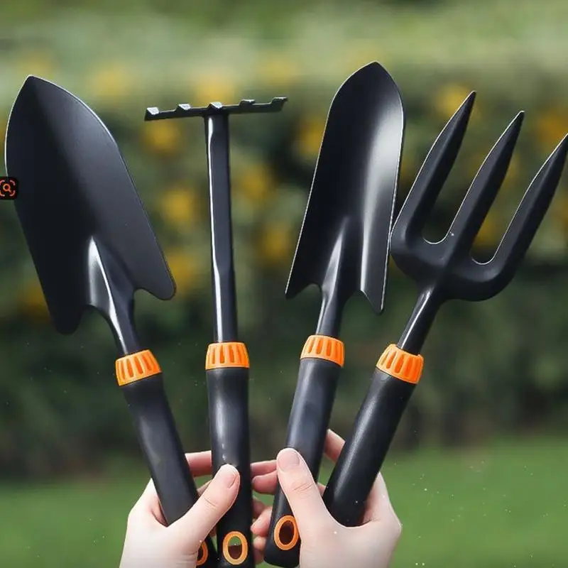 Tuinscheppen 5-delige tuinscheppen voor het planten van thuis Troffel Tuingereedschapset voor teelt Verplanten van groenteboerderij