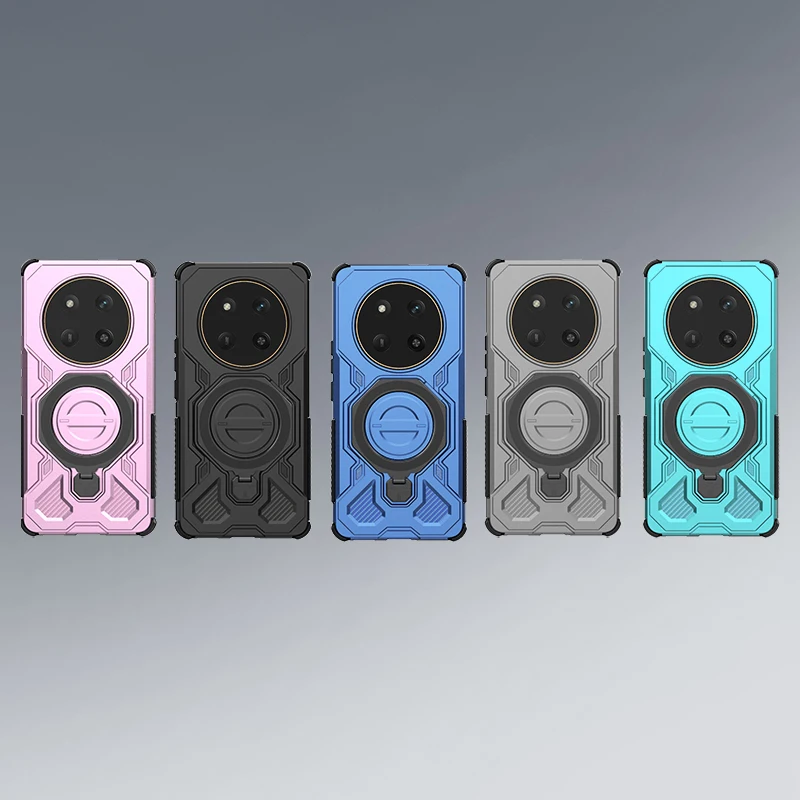 حافظة لهاتف هواوي هونور ماجيك 7 لايت 5G شحن لاسلكي مغناطيسي حافظة لهاتف هواوي هونور X9C غطاء فاخر ذكي هونور X9C X9 C Funda