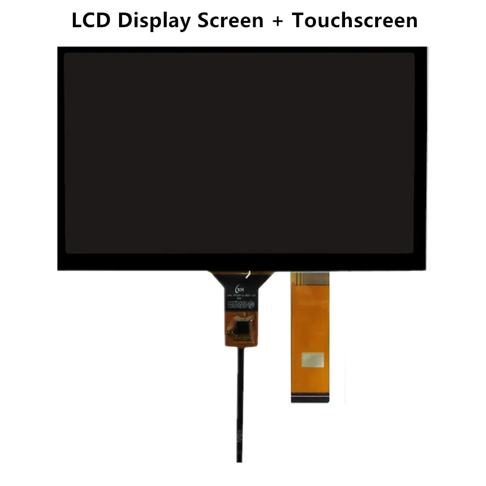 Imagem -02 - Lcd Display Screen Painel para Navegação Automóvel Digitador Touchscreen Dvd Peças de Reposição Gt911 40pin 1024*600 Hsd080ifw1 em