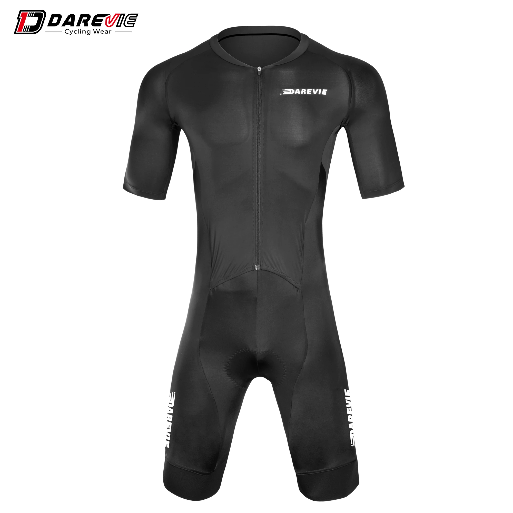 DAREVIE Cycling Sets 7CM Anti-Slip Gripper 2025 Training Level Cycling Jersey Man Premium Skinsuit Cycling Clothes For Men