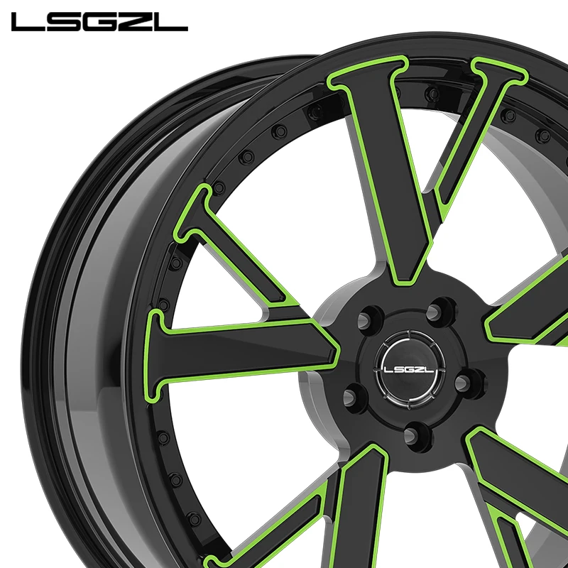 LSCZL Deep Dish nuove ruote forgiate in alluminio 6x139.7 cerchi R16 R17 R18 R19 R20 R21 R22 R23 R24