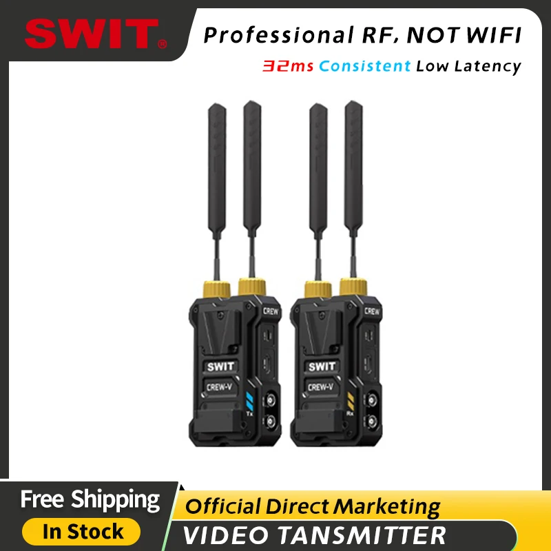 SWIT CREW-V 1.2km/4000ft Pro Wireless Video Transmission