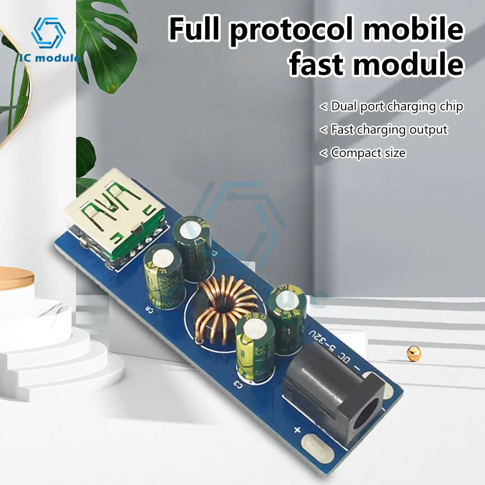 SW3518 full protocol QC4.0 QC3.0 USB Type-C Mobile Phone Quick Charge Adapter 6 -30V Step Down Buck Boost Module