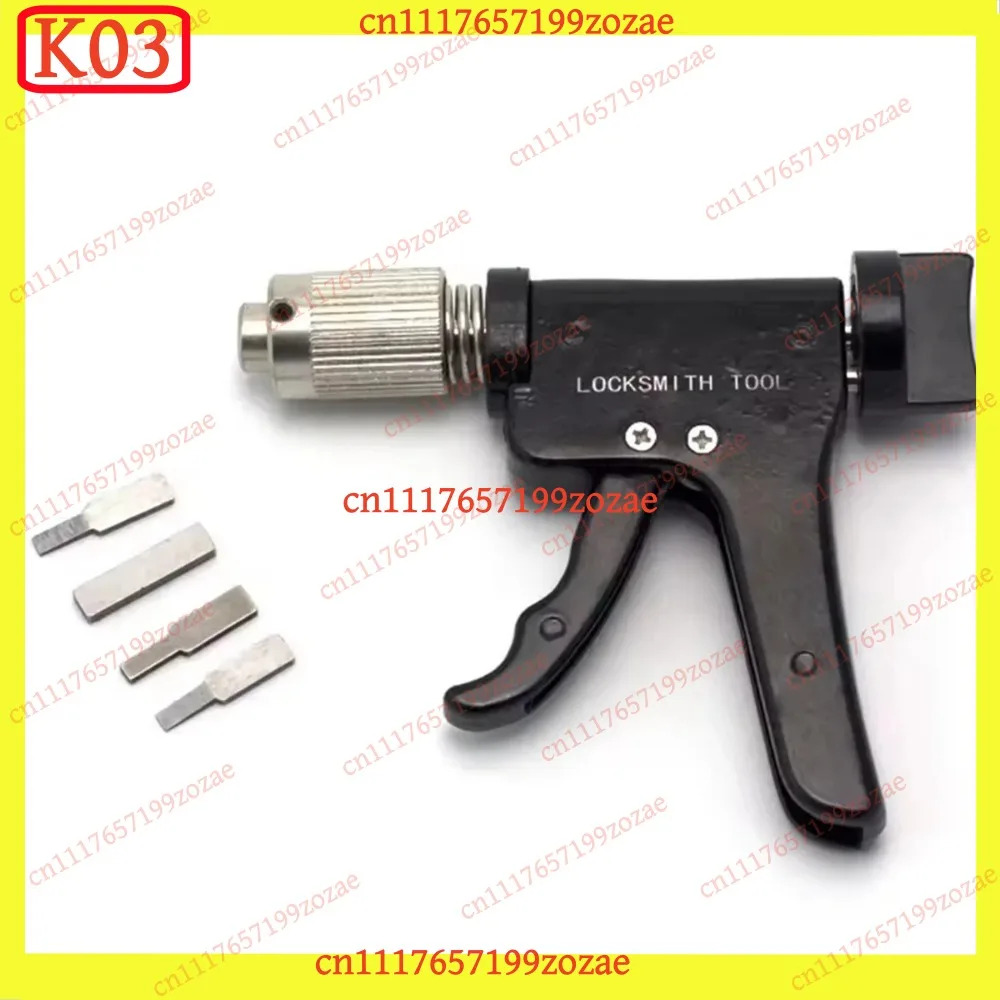 K03 Stainless Steel Magnetic Head Quick Turning Unlocking Tool for Automotive, Replacement Parts