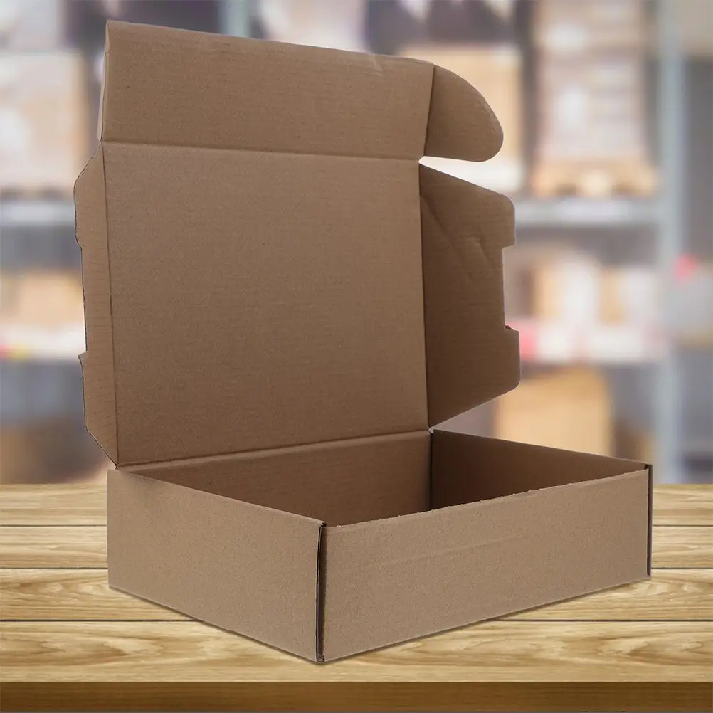 10pcs Triple Layer Shipping Mailer Small Brown Box Mailing Boxes Small Brown Cardboard Boxes For Shipping Box