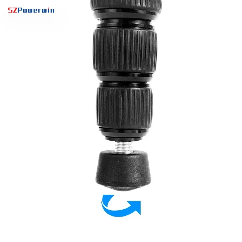 SZPowerwin 3pcs/lot Rubber Camera Monopod Tripod Foot Pad 3/8 M8 1/4 I Anti Slip Tripod Area Release Foot Pad For Tripod Monopod